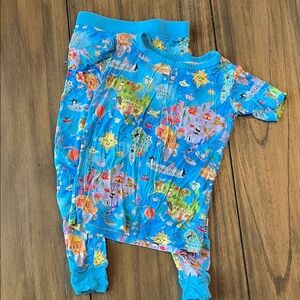 Little Sleepies Around the World 2T Pajama Set